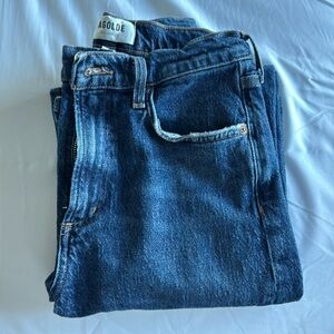 Agolde Harper Straight Leg Jeans. Washed and never worn. Purchased in October.